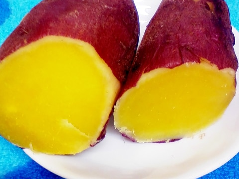 簡単!フライパンだけで☆しっとりふかし芋♪